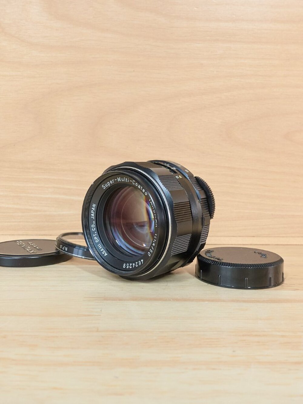 Asahi Super-Multi-Coated Takumar 50mm f/1.4 M42 Vintage Lens Tested Japan